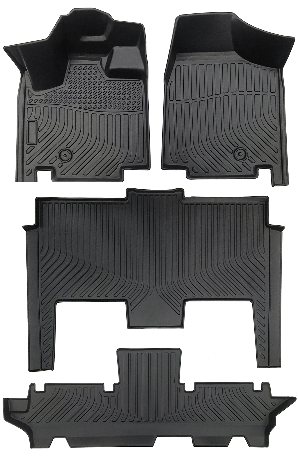 TPE all weather floor mats floor liner for Dodge Grand Caravan