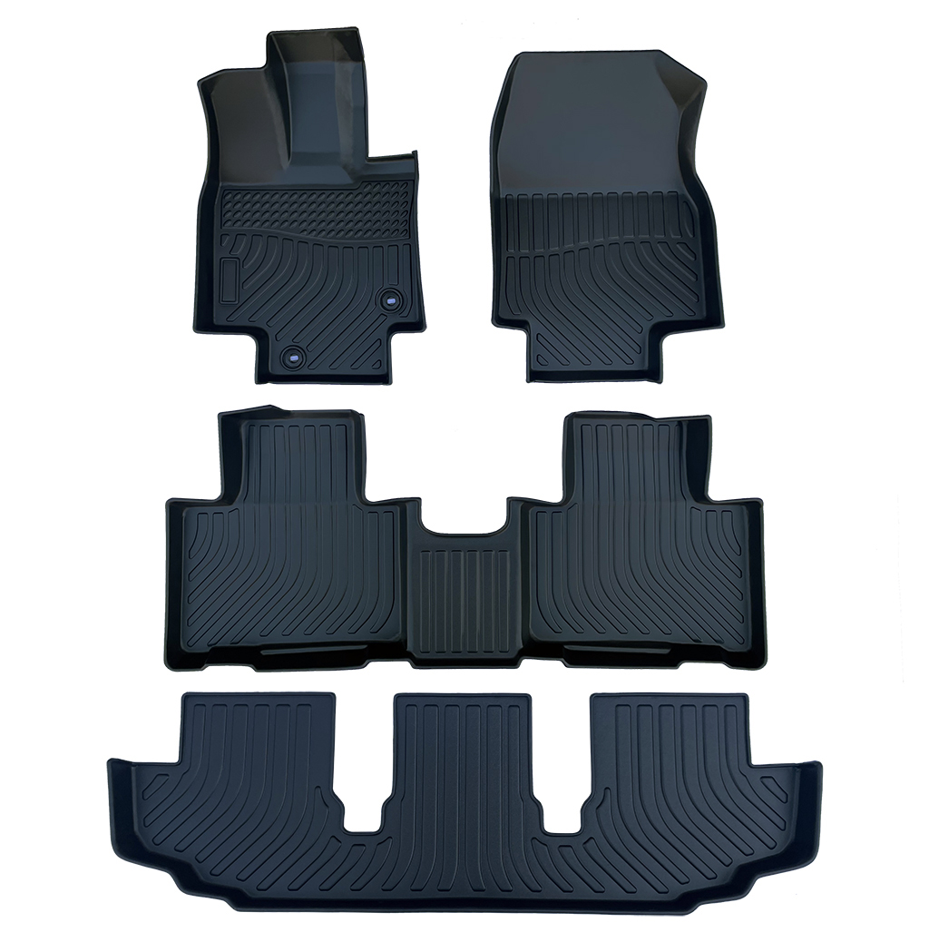 3D TPE weather car floor liners mat for 2020 Toyota Highlander
