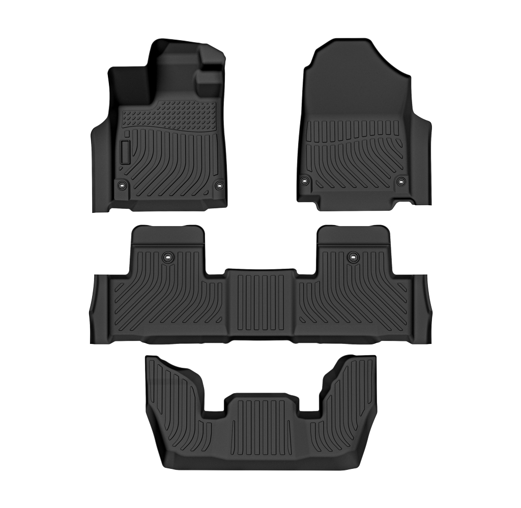 TPE all weather 3D tech design car floor liners car floor mats for
