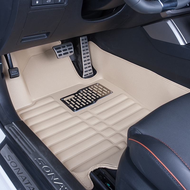 EVA XPE Hot press 5D car mat 6D car floor mats  carpet