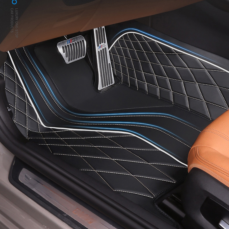 5D Hand Sewing custom fit car floor mat weather car floor liner