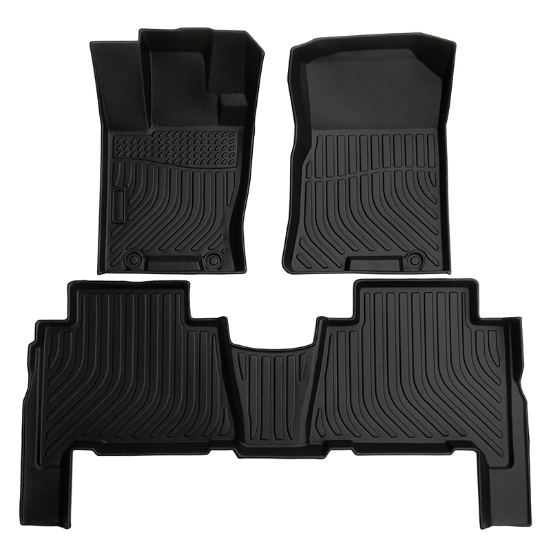 Tpe car floor mat for Kia Mohave 2008-2020 car floor liner carpet