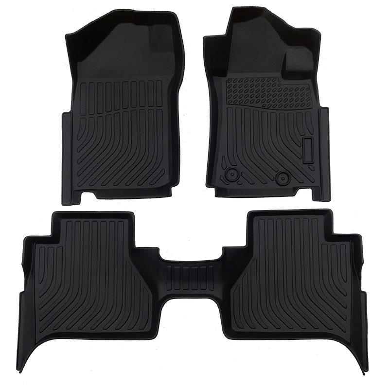 TPE car floor liner mat for 2015-2020 Nissan Navara NP300 carpet matting