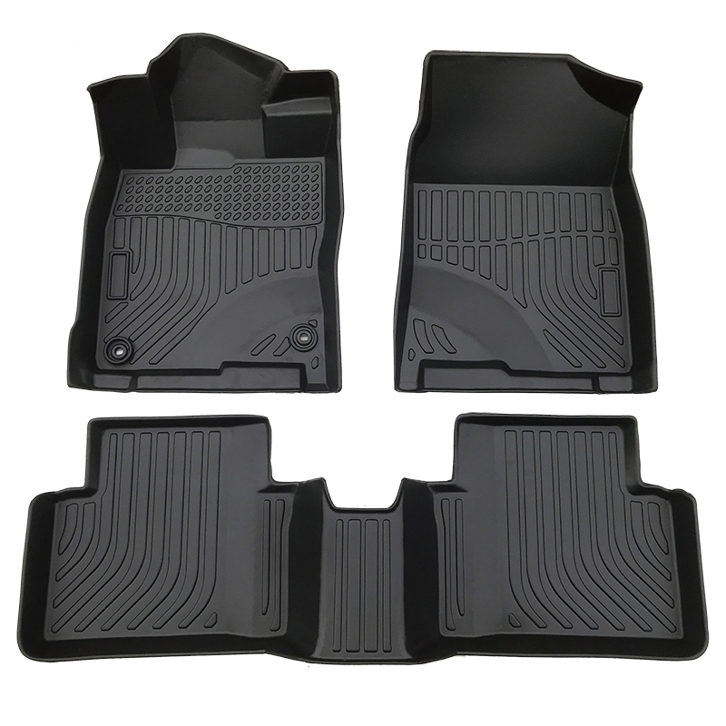 TPE all weather floor liner car mats for Honda Civic carpet matting