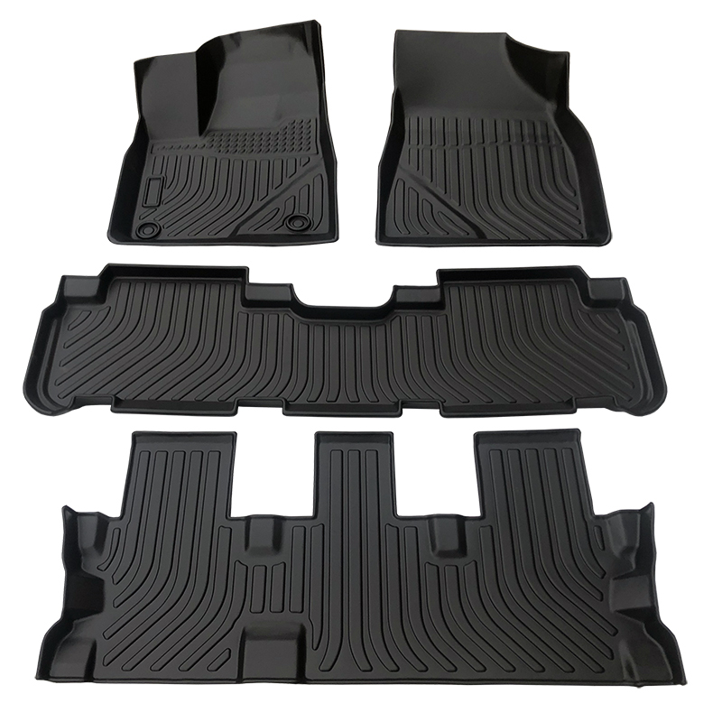 3D TPE weather car floor liner car floor mats for Toyota Highlander