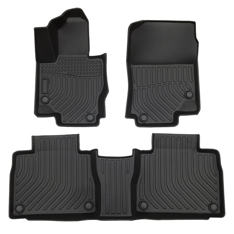 TPE all weather car floor liner floor mat for Mercedes Benz GLE cargo liner trunk mat