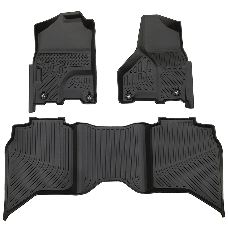 TPE all weather car floor liners mat for Dodge Ram Truck 1500 Crew cab