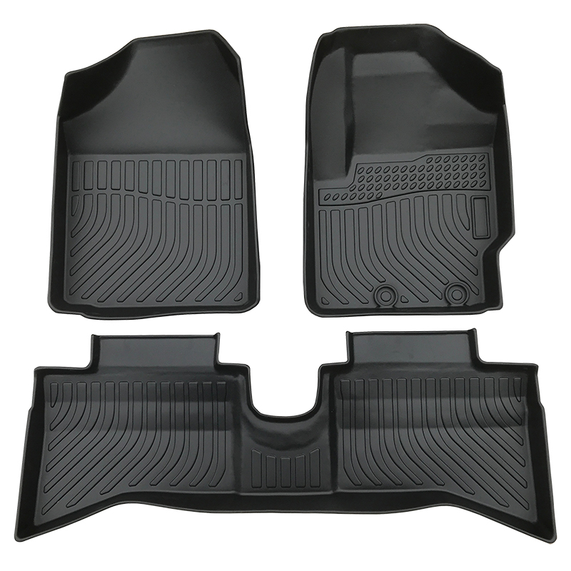 3D TPE car floor mats for Toyota Aqua Style Black トヨタ・​アクア NHP10