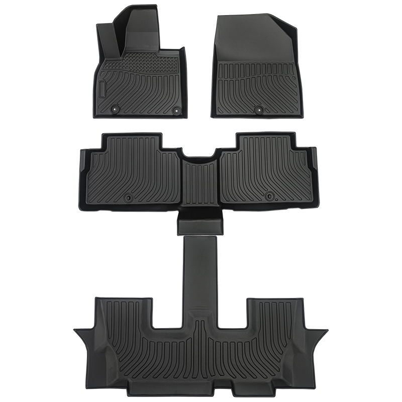 TPE all weather 3D tech design car floor liners car floor mats for Kia Telluride