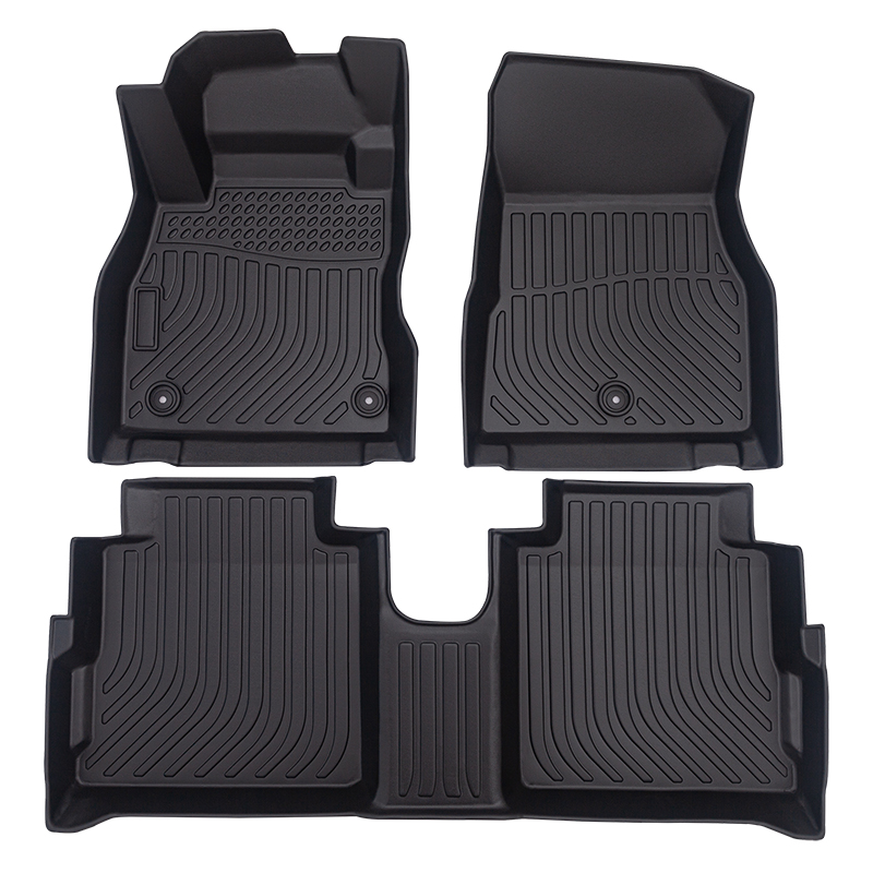 All weather 3D Car floor mats car floor liners for Nissan Kicks cargo liner trunk mat