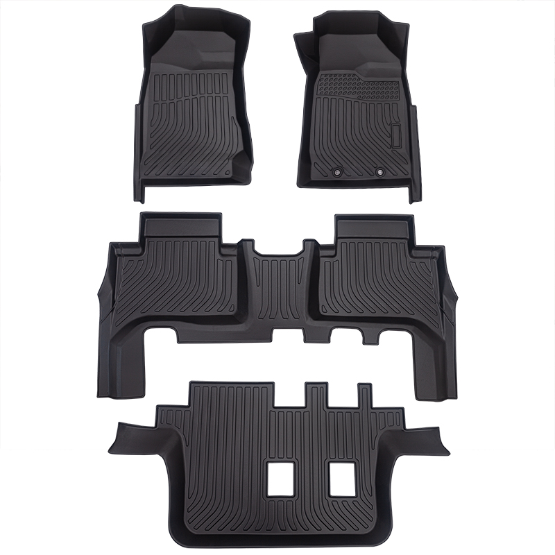 Deep dish Car floor mats liners for Isuzu D-MUX carpet matting