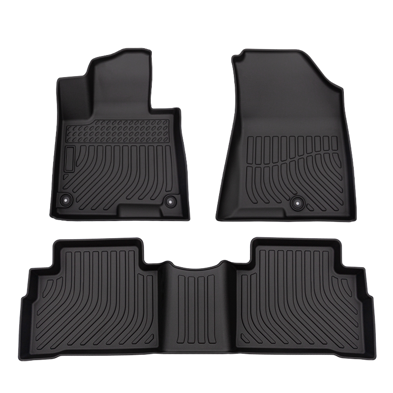 TPE all weather 3D tech design car floor liners mats for Kia Sportage cargo liner trunk mat