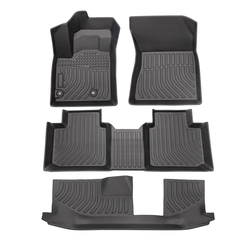 TPE all weather car floor liners mat for Mitsubishi Outlander carpet matting