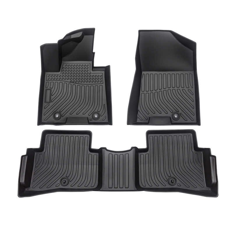 TPE all weather car floor liners floor mats for Hyundai Tucson matting carpet cargo liner trunk mat