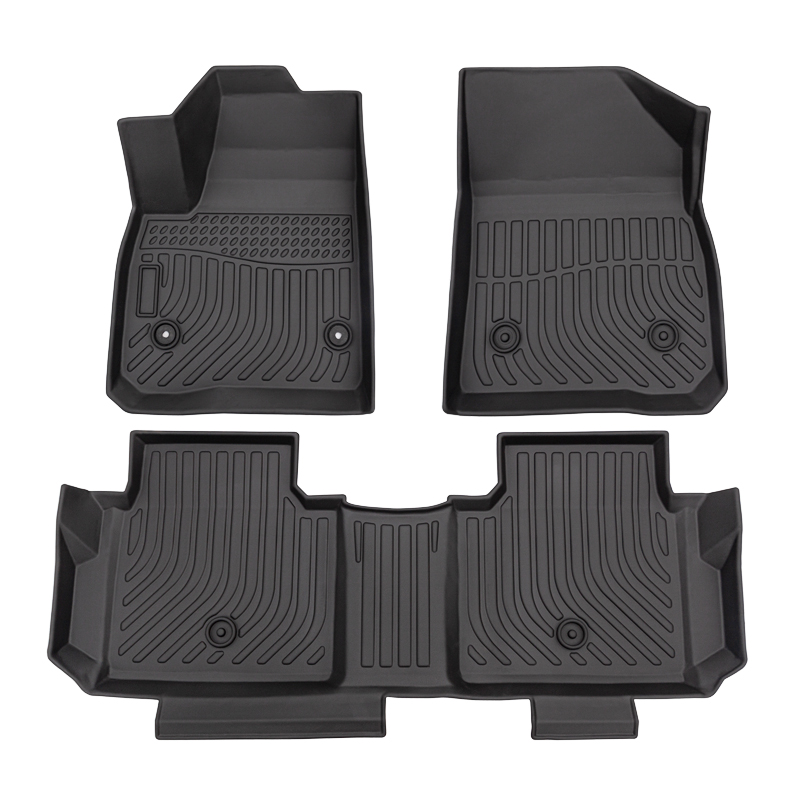 TPE all weather 3D tech design car floor liners mats for GMC Acadia Denali