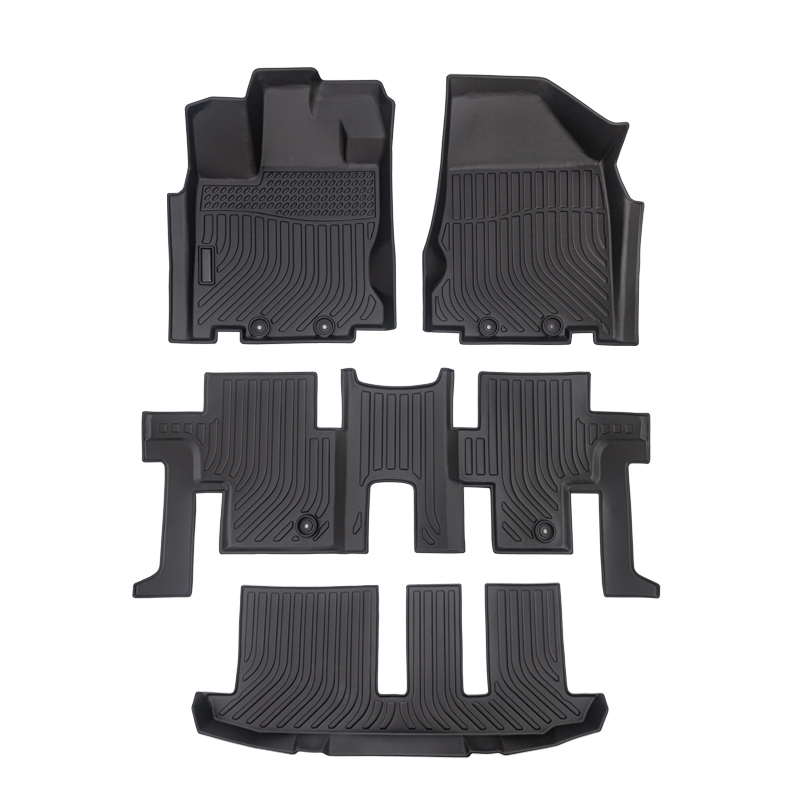 3D TPE all weather car floor liners floor mats for Nissan Pathfinder