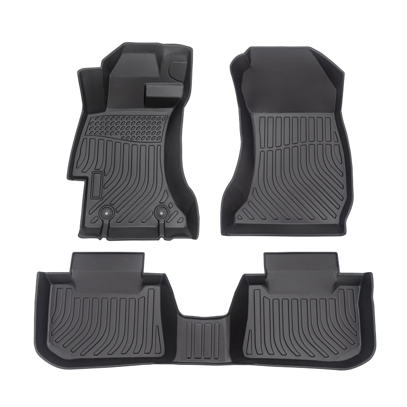 3D TPE all weather car floor liners mats for Subaru WRX Tsi