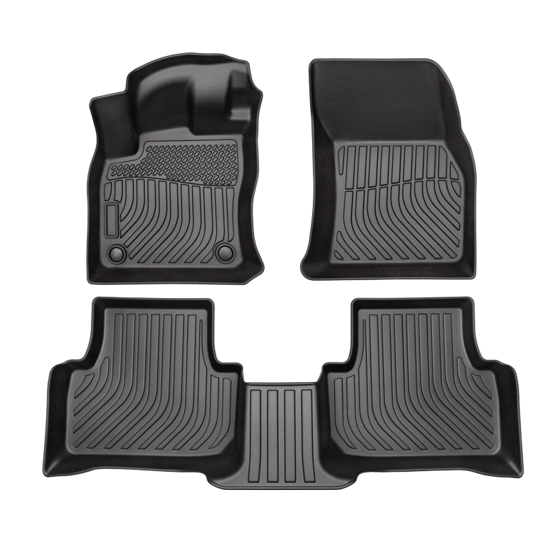 3D TPE all weather Car floor mats liners for Volkswagen Taos cargo liner trunk mat