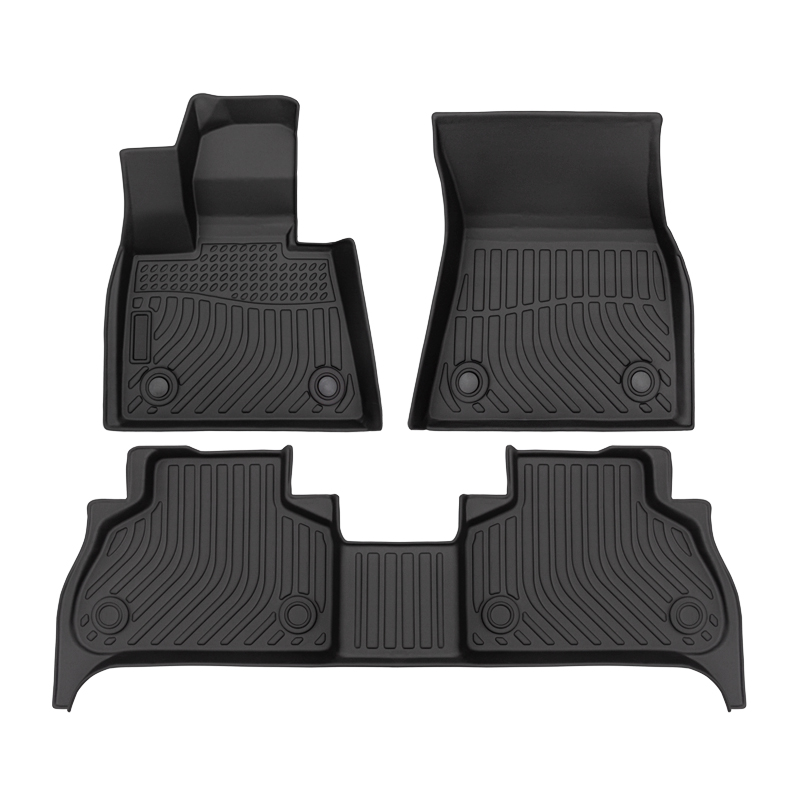 3D TPE all weather car floor liners floor mats for BMW X5 G05 cargo liner trunk mat