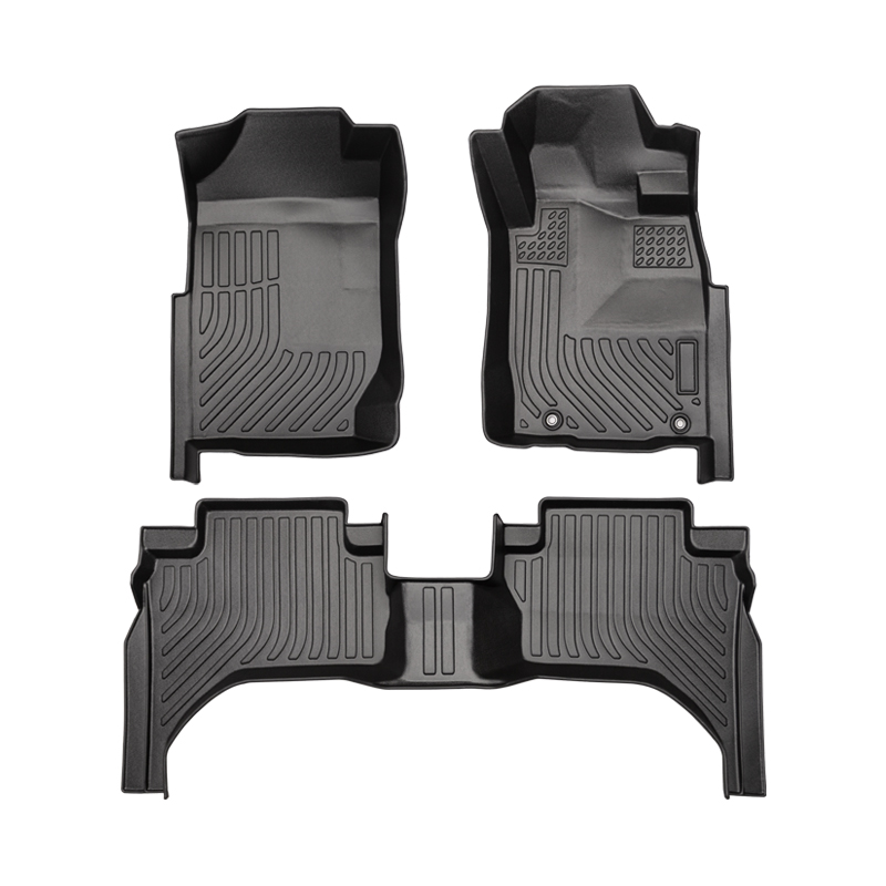 3D TPE car floor liners car mats for Mitsubishi Triton carpet matting