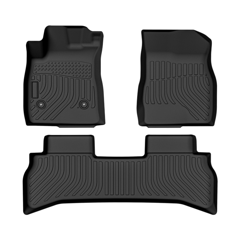 All weather 3D tech design car floor mats floor liners for Chevrolet TrailBlazer cargo liner trunk mat