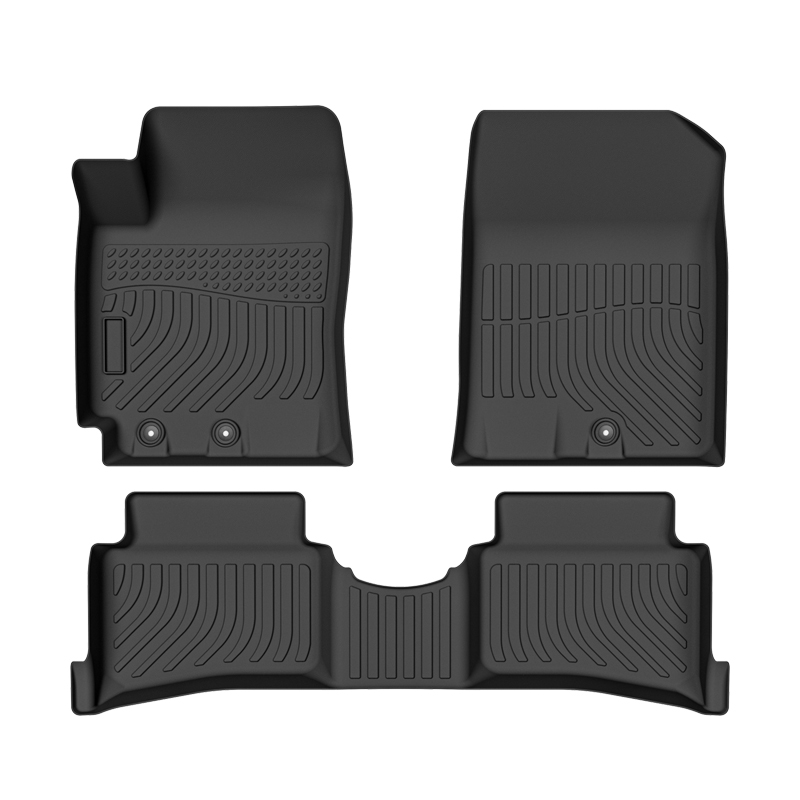 All weather 3D car floor mats floor liners for Kia Rio 5Door cargo liner trunk mat