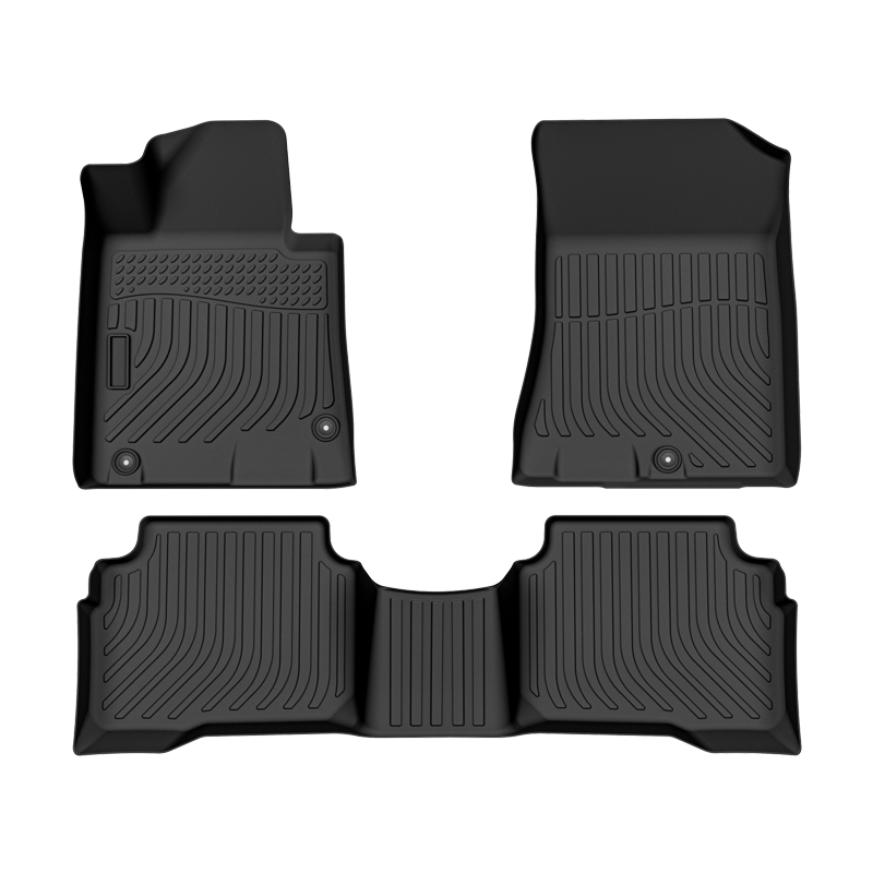 All weather 3D car floor mats floor liners for Hyundai Sonata Hybrid DN8