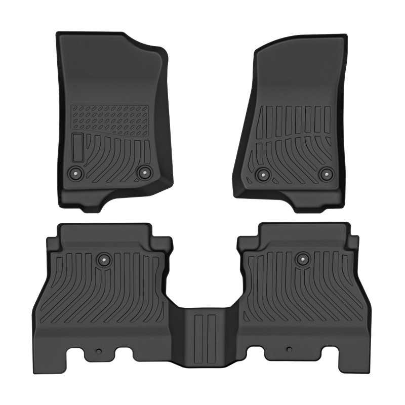 TPE all weather car floor liners mat for Jeep Wrangler Unlimited 4Door JL