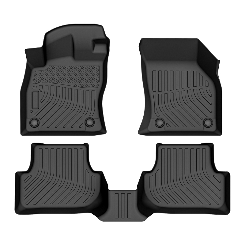 All weather 3D car floor mats floor liners for Volkswagen Golf MK8 cargo liner trunk mat