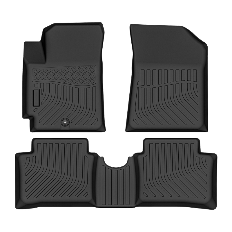 TPE all weather 3D car floor liners mats Trunk mat for Hyundai I10 carpet