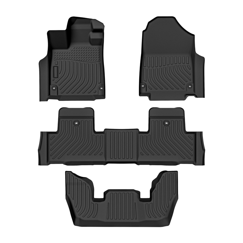 TPE all weather 3D tech design car floor liners car floor mats for Acura MDX