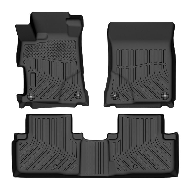 TPE all weather 3D tech design car floor liners mats for Acura ILX cargo liner trunk mat