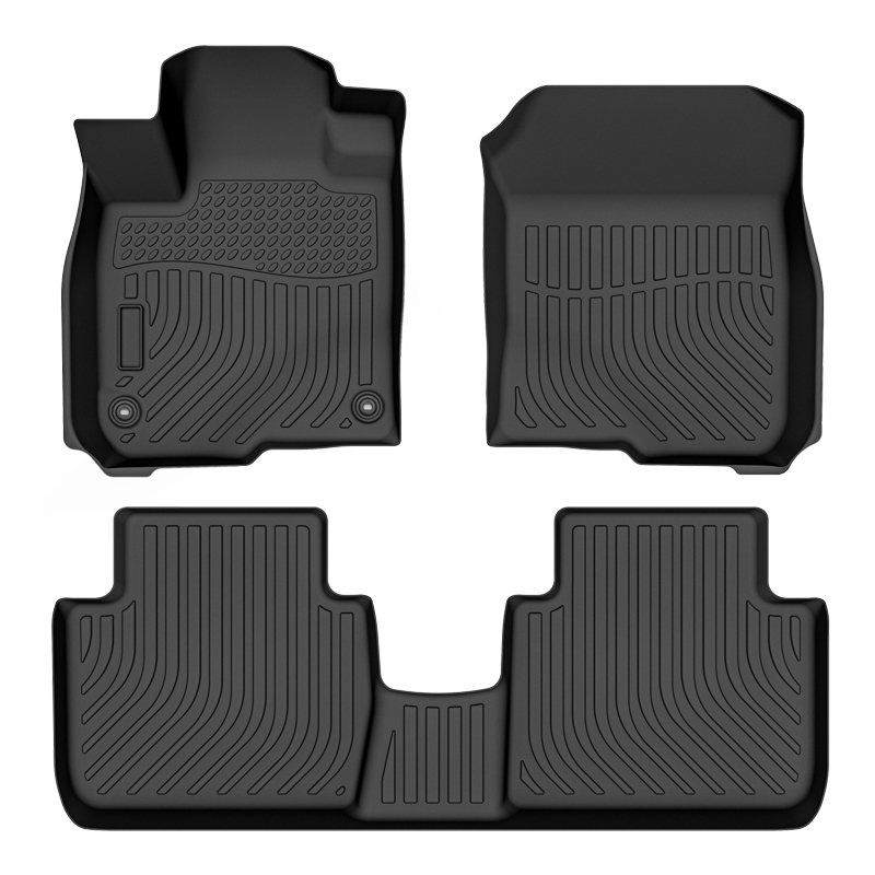 TPE all weather 3D tech design car floor liners mats for Honda HRV HR-V cargo liner trunk mat