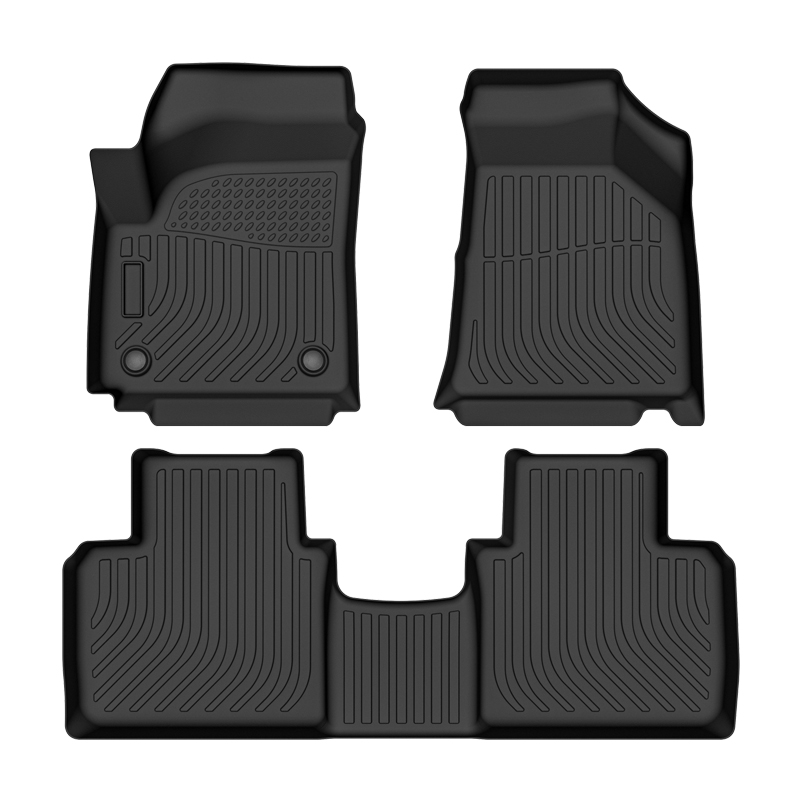 TPE all weather 3D tech design deep dish matting car floor mats for Ford Territory