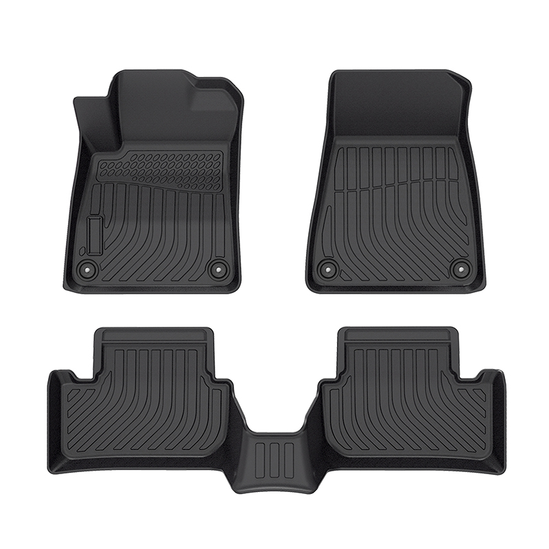 All weather 3D Tech Design TPE Car floor mats car floor liners for Polestar 2 cargo liner trunk mat