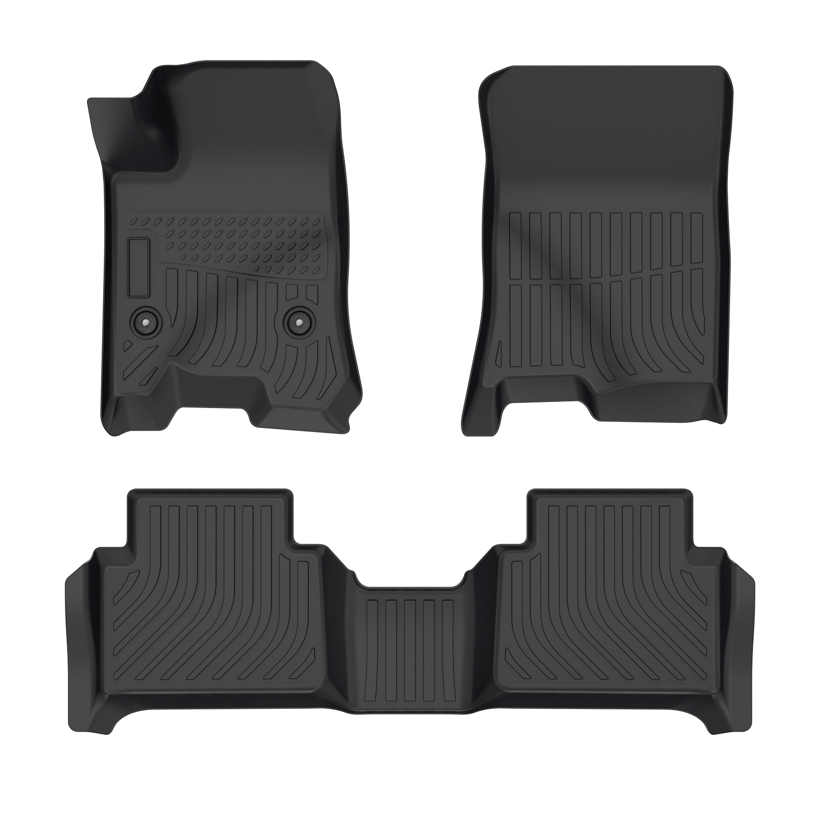 Custom Special 3D Tpe Car Floor Mats Rubber Waterproof Carpets Mats For Chevrolet Colorado