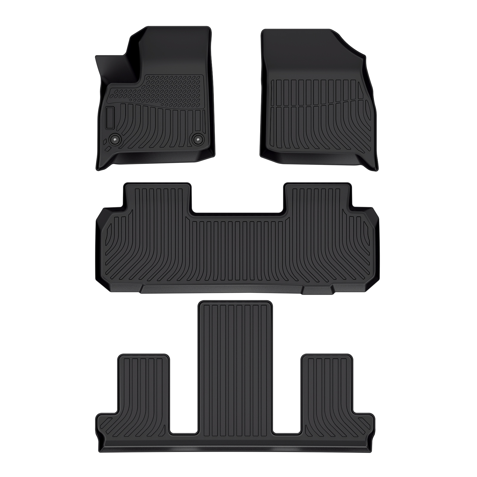 Buick Enclave Customizable Wholesale OEM Full Sets 3D Tpe Car Floor Mats Carpet Liner